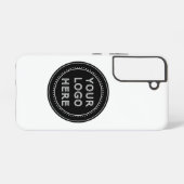 Modern, Minimaal, Elegant en Aanpasbaar Samsung Galaxy Hoesje (Achterkant horizontaal)