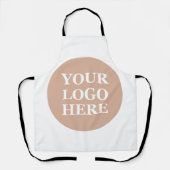 Modern, Minimaal, Elegant en Aanpasbaar  Schort (Voorkant)