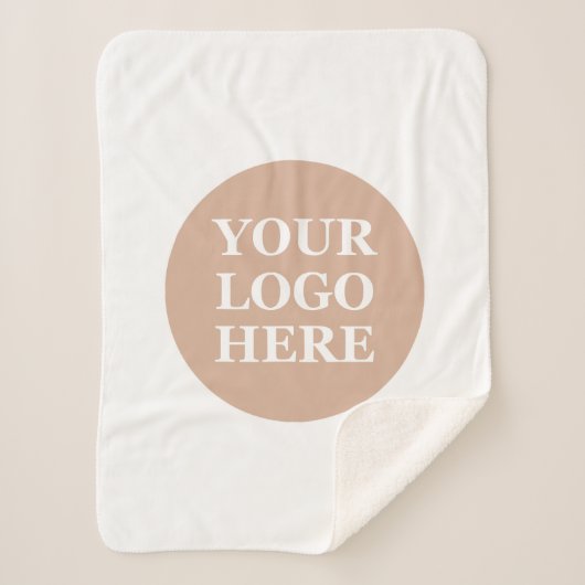 Modern, Minimaal, Elegant en Aanpasbaar  Sherpa Deken (Voorkant)