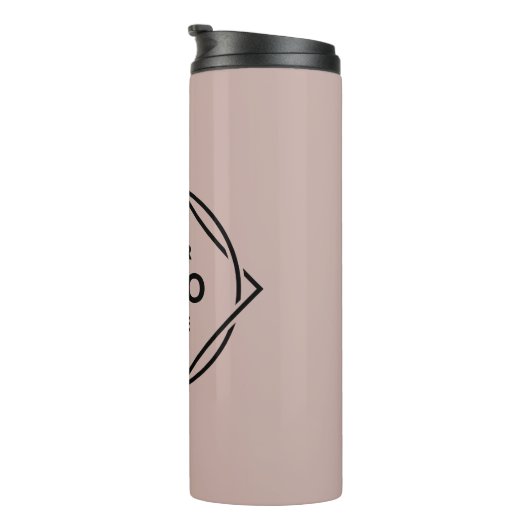 Modern, Minimaal, Elegant en Aanpasbaar Thermosbeker (Geroteerd rechts)