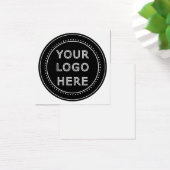 Modern, Minimaal, Elegant en Aanpasbaar Vierkante Visitekaartjes (Bureau)