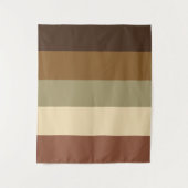 Modern, Minimaal, Elegant en Aanpasbaar  Wandkleed (Voorkant)