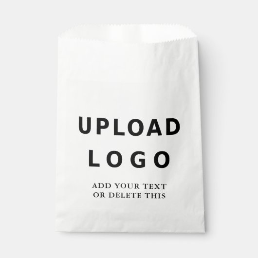 Modern Minimaal Elegant Gepersonaliseerd Zakelijk  Bedankzakje (Voorkant)