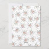 Modern minimaal elegant kerstgroen feestdagenkaart (Achterkant)