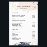 Modern, minimaal flyer<br><div class="desc">Moderne,  minimale FLYER. Geef de kaart door uw gegevens in te voeren uit. U kunt het lettertype,  de kleur en de positie afzonderlijk selecteren door "verdere personalisatie".</div>