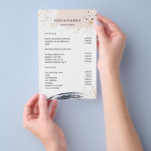 Modern, minimaal flyer (Hand)