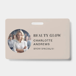 Modern, Minimaal, Foto, Salon Badge