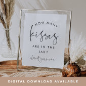 Modern minimaal hoeveel kussen douche spel teken poster