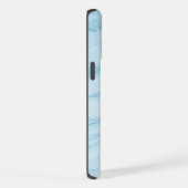 Modern minimaal klassiek elegant monogram iPhone hoesje (Rechterkant)