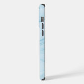 Modern minimaal klassiek elegant monogram iPhone hoesje (Linkerkant)