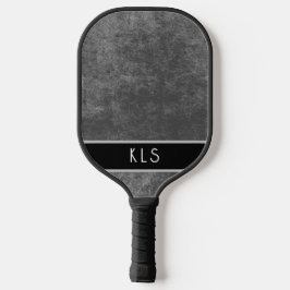 Modern minimaal noodlijdend Sinaasappel & Aqua Mon Pickleball Paddle