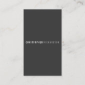 MODERN & MINIMAAL Nr. 8 Visitekaartje (Voorkant)