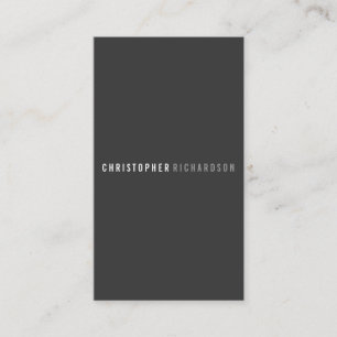 MODERN & MINIMAAL Nr. 8 Visitekaartje