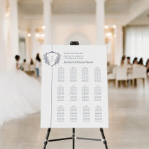 Modern minimaal script twaalf tafel zitplaatsen gr
