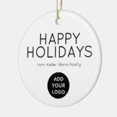 Modern Minimaal Vastgoed Logo Ornament (Links)