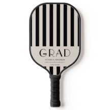 Modern Minimal Afstuderen Gift Pickleball Paddle