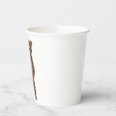 Modern Minimal Beer Baby shower Verjaardag Papieren Bekers (Links)