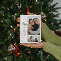 Modern Minimal Bourgogne Merry Typografie 2 Foto