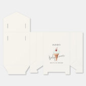 Modern Minimal Cherry Scoop Ice Cream Baby shower Bedankdoosjes (Ongevouwen)