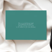 Modern Minimal Chic Graduation Announcement Card Aankondiging