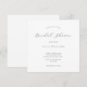 Modern Minimal Classic Vrijgezellenfeest Bruiloft Kaart (Voorkant / Achterkant)