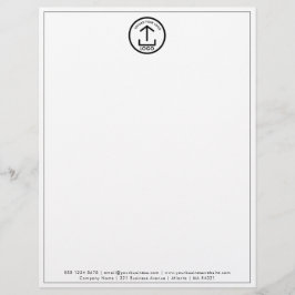 Modern Minimal Corporate Business Logo Letterhead Briefhoofd