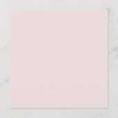 Modern Minimal Crimson & Roos Trouwreceptie Menu (Achterkant)