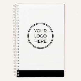 Modern Minimal Custom Logo Business Notebook Notitieboek