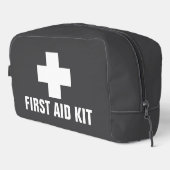 Modern Minimal Emergency First Aid Identification Toilettasje (Rechterhoek)