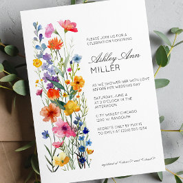 Modern Minimal Floral Detail bruiloft Vrijgezellen Kaart