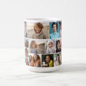 Modern Minimal Grid - 20 Fotocollage Koffiemok (Center)