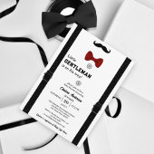 Modern Minimal Little Gentleman Schattige Baby sho Kaart