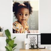 Modern Minimal Magazine Hoesje | Elk jaar Verjaard Poster (Thuiskantoor)