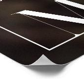 Modern Minimal Magazine Hoesje | Mijn papa Poster (Hoek)