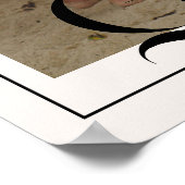 Modern Minimal Magazine Hoesje | Opa Poster (Hoek)