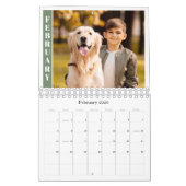 Modern Minimal One Photo Per Month Terracotta Kalender (Feb 2026)