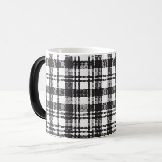 Modern Minimal Pattern Magische Mok (Voorkant links)