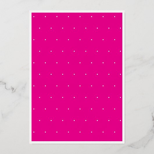 Modern Minimal Pink Fifty Fabulous Photo Birthday Folie Uitnodiging (Achterkant)