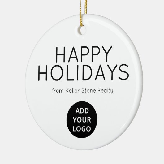 Modern Minimal Real Estate Logo Ornament (Links)