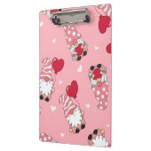 Modern Minimal Red Heart Valentine’s Day Present Klembord (Links)