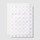 Modern Minimal Script-Afstuderen partij Vellum Uitnodigingen (Offset (Uitnodiging))