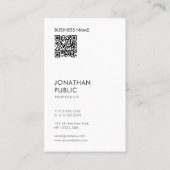 Modern Minimal Simple Elegant Professioneel Oceani Visitekaartje (Achterkant)