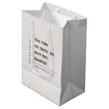 Modern Minimal Simple Special Bridesmaid Gift