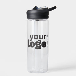 Modern Minimal Simple Uw Logo Hier Waterfles