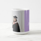 Modern Minimal Sleek Chic Masters Graduation Gift Koffiemok (Center)