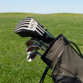 Modern Minimal Strepen Moeder Gevestigd Golfheadcover