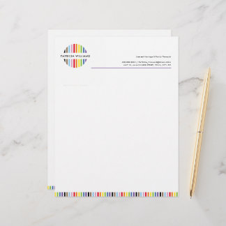 MODERN MINIMAL stripe logo rainbow pride LGBTQ Briefhoofd