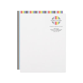 MODERN MINIMAL stripe logo rainbow pride LGBTQ Briefhoofd