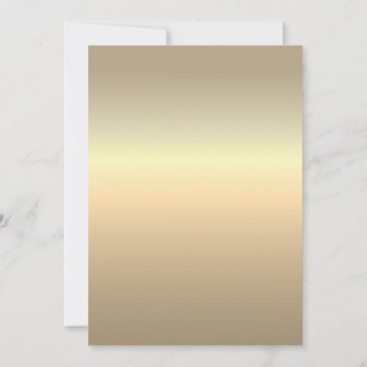 Modern Minimal Terracotta Wedding Kaart (Achterkant)