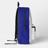 Modern Minimal The CEO Blue Bedrukte Rugzak (Links)